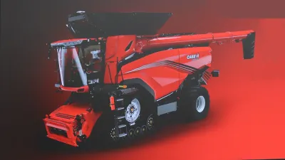 Podoba stroje byla poprvé odhalena na veletrhu Agritechnica 2023.
