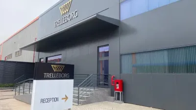 Budova výrobního závodu Trelleborg ve Vietnamu
