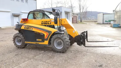 Teleskopický manipulátor Dieci Mini Agri s paletizačními vidlemi