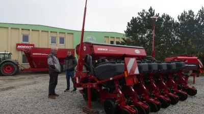 Podzimní den společnosti STAGRA přilákal návštěvníky na stroje Horsch