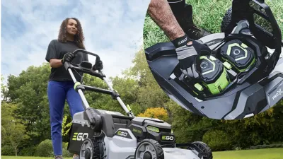 bateriová sekačka na trávu EGO