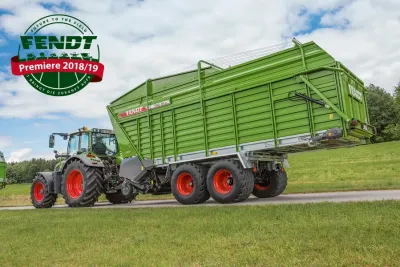 Fendt Tigo pro středně velké zemědělské podniky.