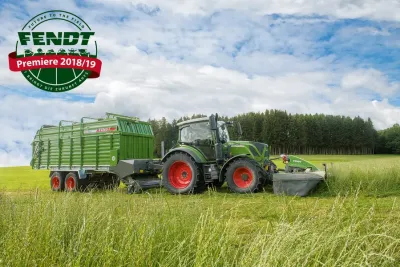 Fendt Tigo pro středně velké zemědělské podniky.
