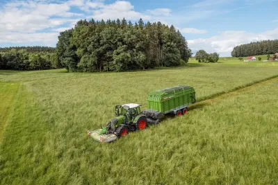 Fendt Tigo pro středně velké zemědělské podniky.