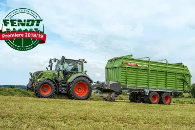 Fendt Tigo pro středně velké zemědělské podniky.