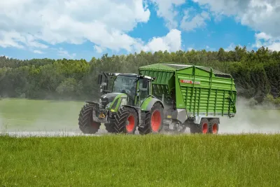 Fendt Tigo pro středně velké zemědělské podniky.