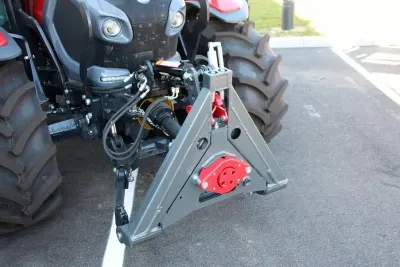 Traktor pro hendikepované.