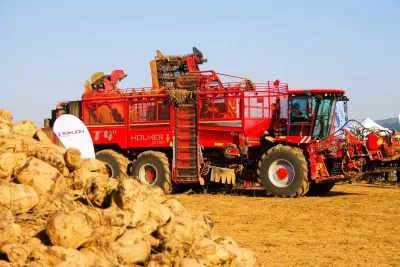 Na Slovensku se představila vlajková loď mezi sklízeči řepy