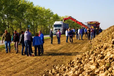Na Slovensku se představila vlajková loď mezi sklízeči řepy