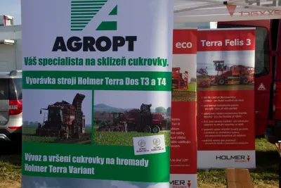 Na Slovensku se představila vlajková loď mezi sklízeči řepy