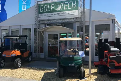 Demopark 2019, trávníková show s golfovým a sportovním trávníkem