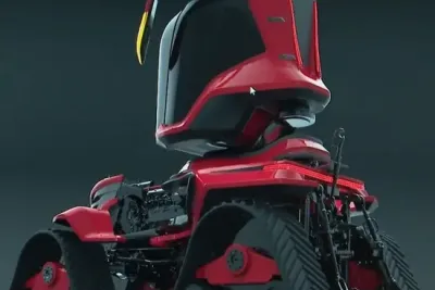 Futuristický koncept traktoru MTZ.