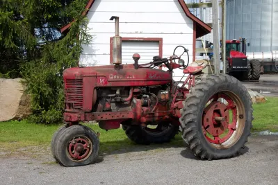 Na farmě Kohlhagen v Indianě.