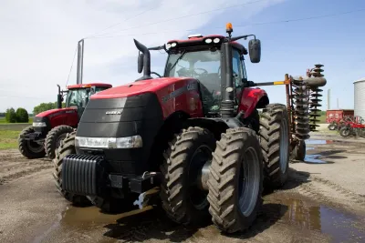 Na farmě Kohlhagen v Indianě.