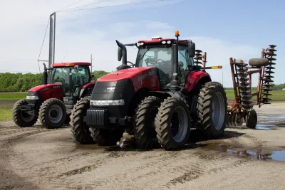 Na farmě Kohlhagen v Indianě.