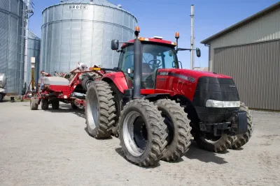 Na farmě Kohlhagen v Indianě.