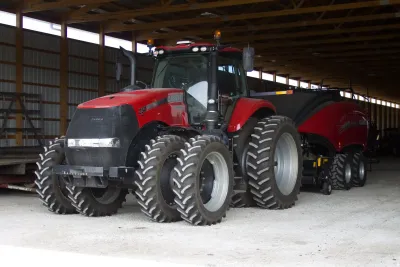 Na farmě Kohlhagen v Indianě.