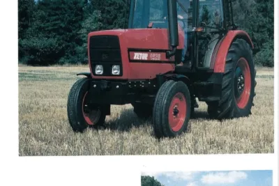 Technická data a ceny traktorů Zetor z 90. let minulého století