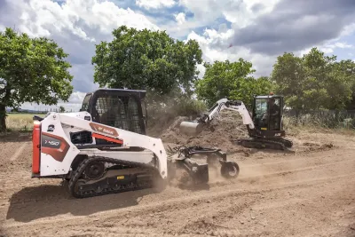 Bobcat inovoval teleskopické manipulátory a pásové nakladače. Motory nabídnou nižší spotřebu a vyšší točivý moment