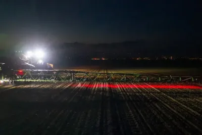 Díky osvětlení může kamerový systém pracovat i ve tmě.  Zdroj foto - tisková zpráva Amazone
