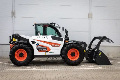 Bobcat uvádí na trh novou generaci  teleskopických nakladačů. Největší změny se odehrály v kabině a ovládání. Zdroj foto - tisková zpráva Bobcat