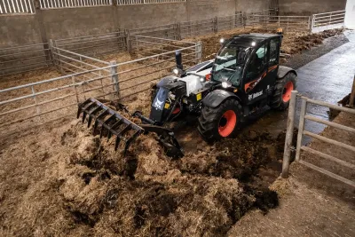 Bobcat uvádí na trh novou generaci  teleskopických nakladačů. Největší změny se odehrály v kabině a ovládání. Zdroj foto - tisková zpráva Bobcat