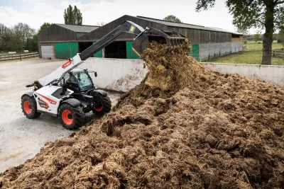 Bobcat uvádí na trh novou generaci  teleskopických nakladačů. Největší změny se odehrály v kabině a ovládání. Zdroj foto - tisková zpráva Bobcat