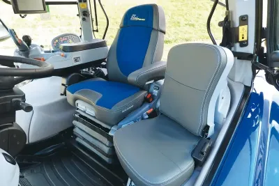 Traktory T5 a T6 Dynamic Command nabízí dostatek komfortu. Zdroj foto - tisková zpráva New Holland