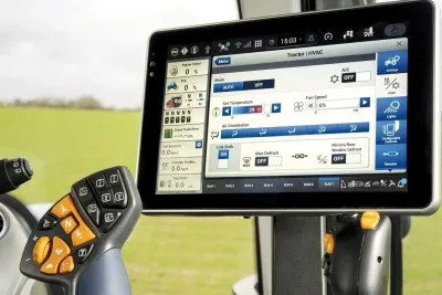 New Holland T7 HD se zcela novou kabinou a ovládáním zaujme řadou jedinečných funkcí.