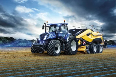 New Holland T7 HD se zcela novou kabinou a ovládáním zaujme řadou jedinečných funkcí.
