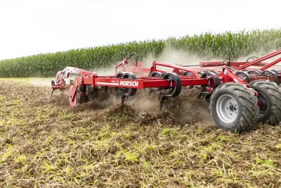 Horsch Finer SL se postará o mělké zpracování půdy i založení porostu v extrémních podmínkách.