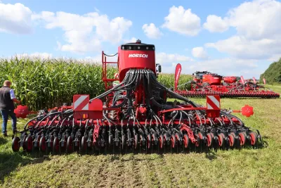 Inovovaný Horsch Pronto 3-6 DC: Osvědčená koncepce zůstává, novinkou je jednodušší nastavení výsevku.