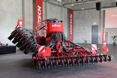 Inovovaný Horsch Pronto 3-6 DC: Osvědčená koncepce zůstává, novinkou je jednodušší nastavení výsevku.