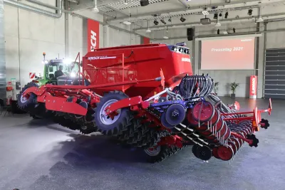 Inovovaný Horsch Pronto 3-6 DC: Osvědčená koncepce zůstává, novinkou je jednodušší nastavení výsevku.