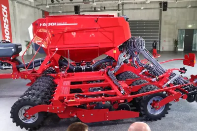 Inovovaný Horsch Pronto 3-6 DC: Osvědčená koncepce zůstává, novinkou je jednodušší nastavení výsevku.