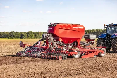 Inovovaný Horsch Pronto 3-6 DC: Osvědčená koncepce zůstává, novinkou je jednodušší nastavení výsevku.