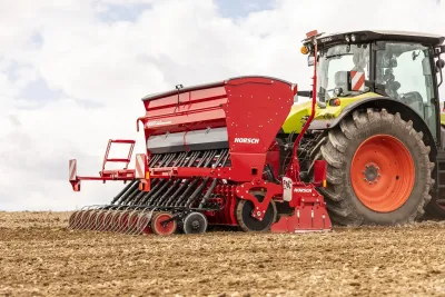 První elektro-mechanický secí stroj Horsch Versa 3 KR stanovuje nové standardy.