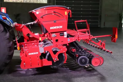 První elektro-mechanický secí stroj Horsch Versa 3 KR stanovuje nové standardy.