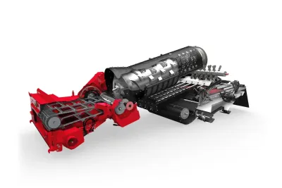 Jedno-rotorová koncepce sklízecích mlátiček Case IH Axial-Flow® přináší minimum pohyblivých částí a není zapotřebí velkých generálních oprav před nadcházející sezónou.