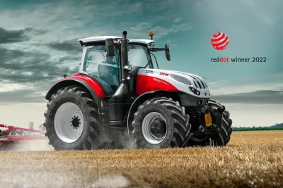Traktor Steyr Terrus CVT na poli