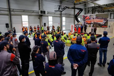 Společnost Manitou Group otevřela nový výrobní závod ve Francii.