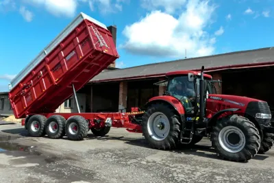 Dopravní technika AGRI TRANSPORT: Nový návěs TDK 21000 k vám dorazí ještě před žněmi.