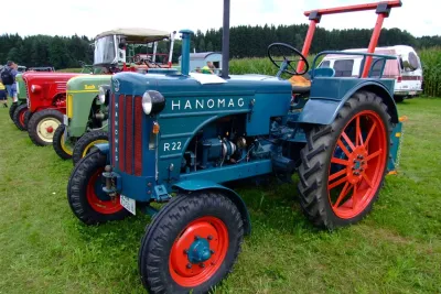 Hanomag: Svého času vedoucí výrobce traktorů na německém trhu.