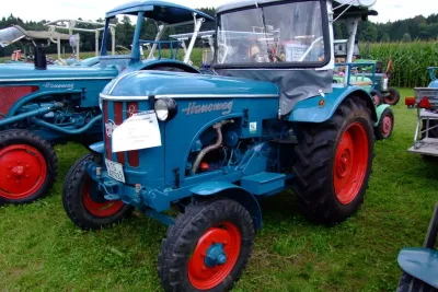 Hanomag: Svého času vedoucí výrobce traktorů na německém trhu.