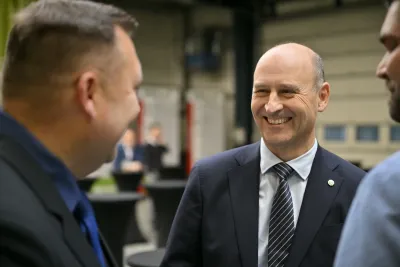 Oslav se zúčastnil i Jens Skifter ze společnosti Danish Agro Group.