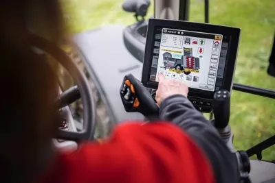 K rozmetadlům Pichon MK se nabízí elektrohydraulické ovládacích jednotky a dotykové displeje.