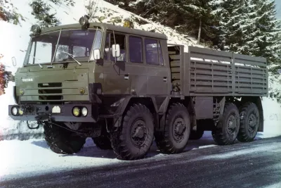 Připomeňte si 40 let od zavedení vozidla Tatra 815 do sériové výroby.