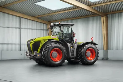 Nově modernizovaný CLAAS XERION.