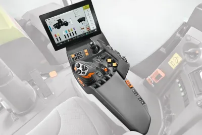 Nově modernizovaný CLAAS XERION.