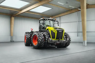 Nově modernizovaný CLAAS XERION.
